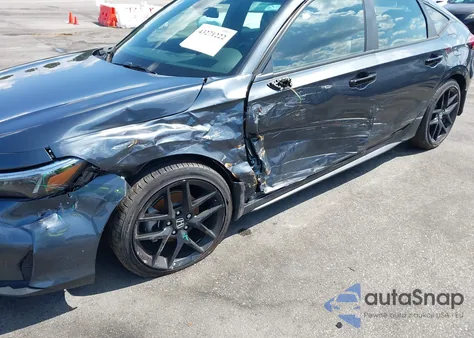 2025 Honda Civic Sport from USA, damaged, VIN 19XFL2H84SE005591